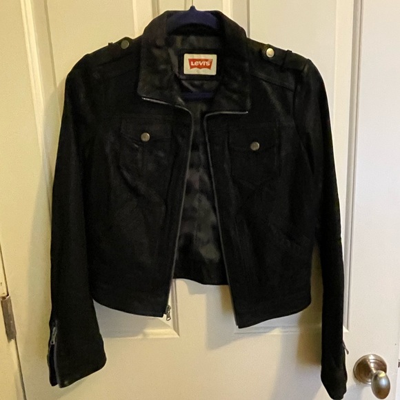Levi’s Suede/Leather Trucker Jacket - Picture 13 of 13